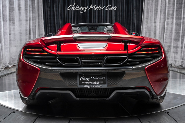 Used-2016-McLaren-650S-Spider-Loaded-with-Carbon-Fiber-Rare-Volcano-Red-Elite