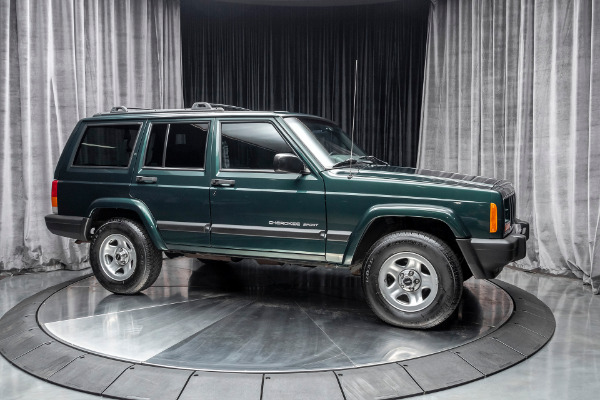 Used 2000 Jeep Cherokee Sport 4x4 One Owner 48k Original Miles for sale Sold at Chicago Motor Cars in West Chicago IL 60185 6