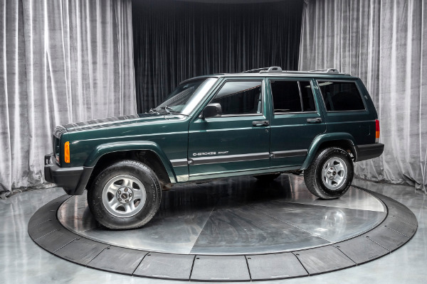 Used 2000 Jeep Cherokee Sport 4x4 One Owner 48k Original Miles for sale Sold at Chicago Motor Cars in West Chicago IL 60185 1