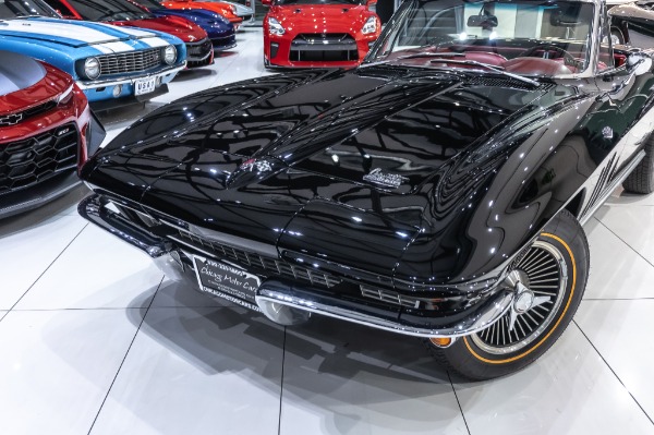Used 1966 Chevrolet Corvette Stingray Convertible Numbers Matching 327ci 4-Speed Restored Former NHL Players! for sale Sold at Chicago Motor Cars in West Chicago IL 60185 5