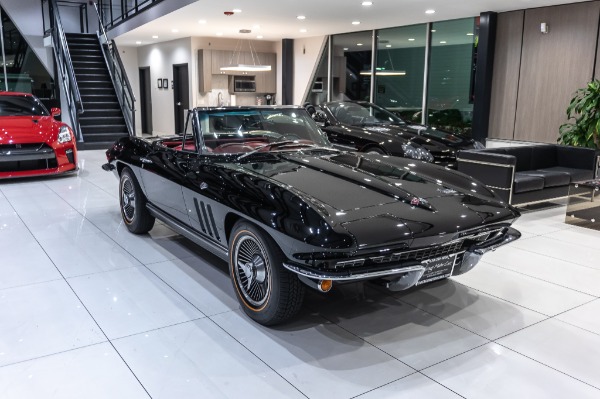 Used 1966 Chevrolet Corvette Stingray Convertible Numbers Matching 327ci 4-Speed Restored Former NHL Players! for sale Sold at Chicago Motor Cars in West Chicago IL 60185 6
