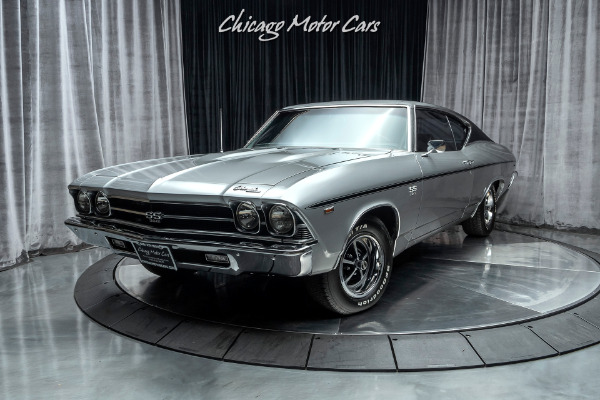 Used 1969 Chevrolet Chevelle SS 396ci / 350HP Restored! FACTORY A/C! Cortez Silver Amazing Condition! for sale Sold at Chicago Motor Cars in West Chicago IL 60185 2