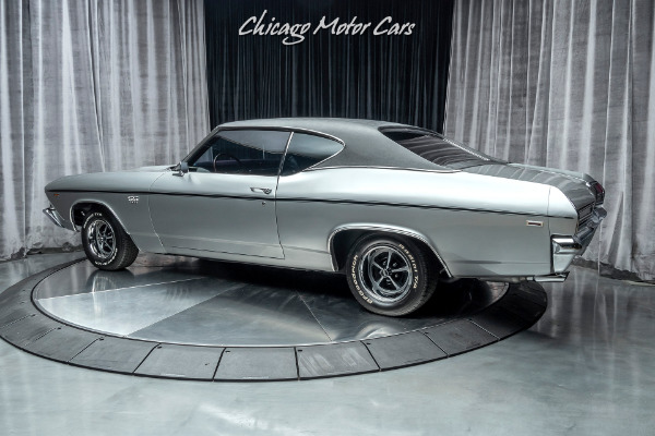 Used 1969 Chevrolet Chevelle SS 396ci / 350HP Restored! FACTORY A/C! Cortez Silver Amazing Condition! for sale Sold at Chicago Motor Cars in West Chicago IL 60185 3