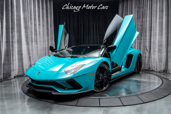 Used 2019 Lamborghini Aventador S LP740-4 S Roadster Entire Body PPF Perfect Serviced LOADED Rare Color! for sale Sold at Chicago Motor Cars in West Chicago IL 60185 3