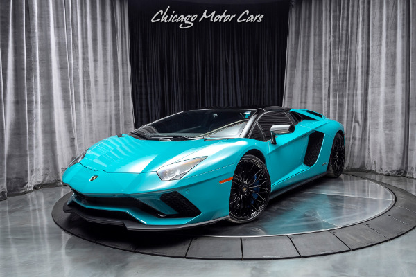 Used 2019 Lamborghini Aventador S LP740-4 S Roadster Entire Body PPF Perfect Serviced LOADED Rare Color! for sale Sold at Chicago Motor Cars in West Chicago IL 60185 4
