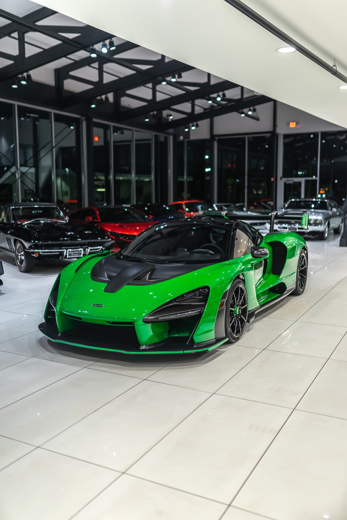 Used 2019 McLaren Senna Coupe ONLY 387 MILES! ECJ BESPOKE GREEN! #169