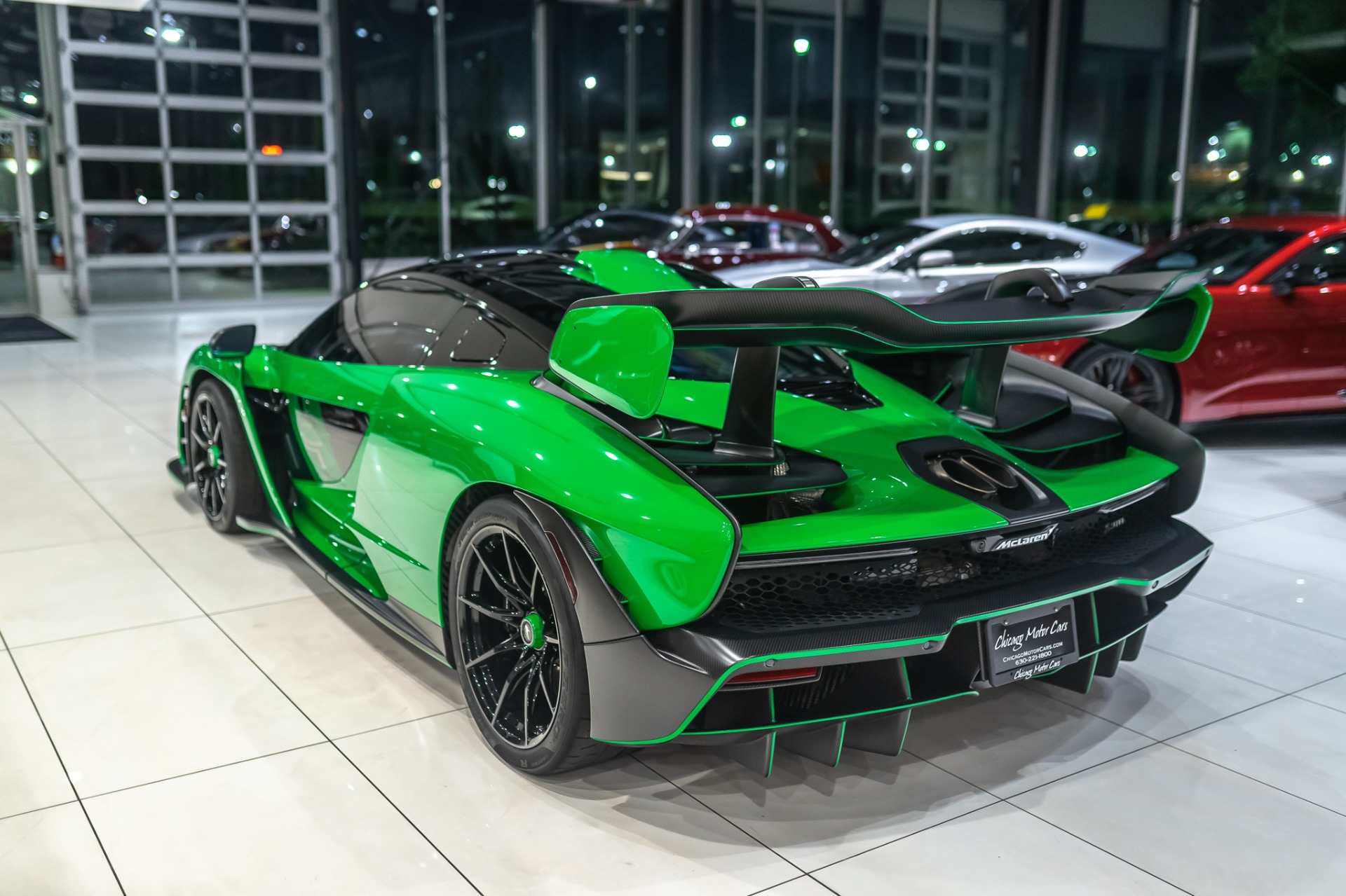 Used 2019 McLaren Senna Coupe ONLY 387 MILES! ECJ BESPOKE GREEN! #169