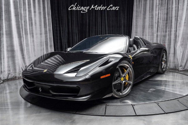 Used 2013 Ferrari 458 Spider Convertible Carbon Fiber Everywhere HARD LOADED for sale Sold at Chicago Motor Cars in West Chicago IL 60185 2