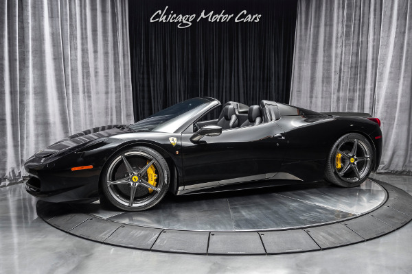 Used 2013 Ferrari 458 Spider Convertible Carbon Fiber Everywhere HARD LOADED for sale Sold at Chicago Motor Cars in West Chicago IL 60185 1