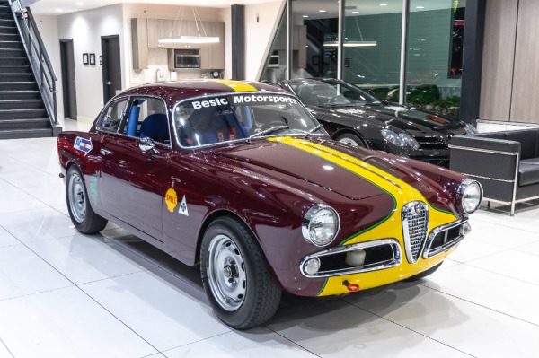 Used 1962 Alfa Romeo Giulietta Sprint 101 Series Veloce Rally Car Fully Restored! for sale Sold at Chicago Motor Cars in West Chicago IL 60185 5