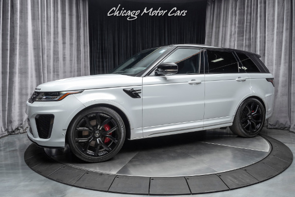 Used 2020 Land Rover Range Rover Sport SVR for sale Sold at Chicago Motor Cars in West Chicago IL 60185 1