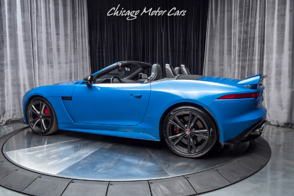 Used 2017 Jaguar F-TYPE SVR Carbon Fiber Package! RARE Ultra Blue Paint! Loaded! for sale Sold at Chicago Motor Cars in West Chicago IL 60185 3