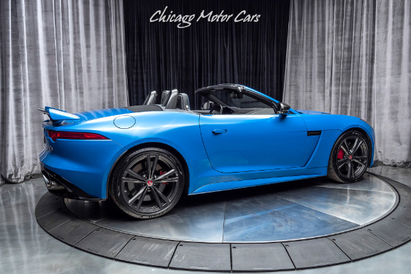 Used 2017 Jaguar F-TYPE SVR Carbon Fiber Package! RARE Ultra Blue Paint! Loaded! for sale Sold at Chicago Motor Cars in West Chicago IL 60185 5