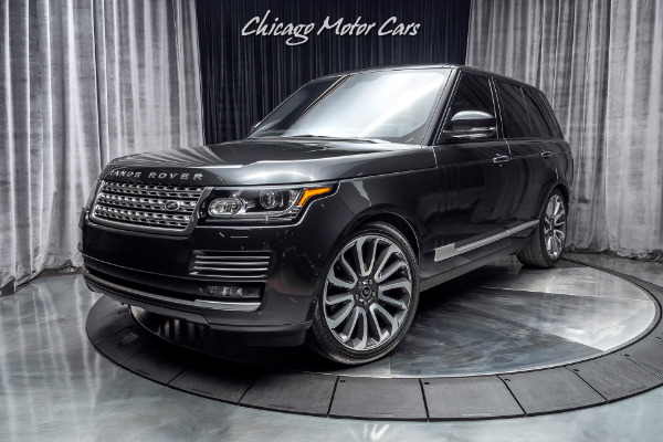 Used 2013 Land Rover Range Rover Autobiography Only 32k Miles Rear TV DVD LOADED Perfect! for sale Sold at Chicago Motor Cars in West Chicago IL 60185 2