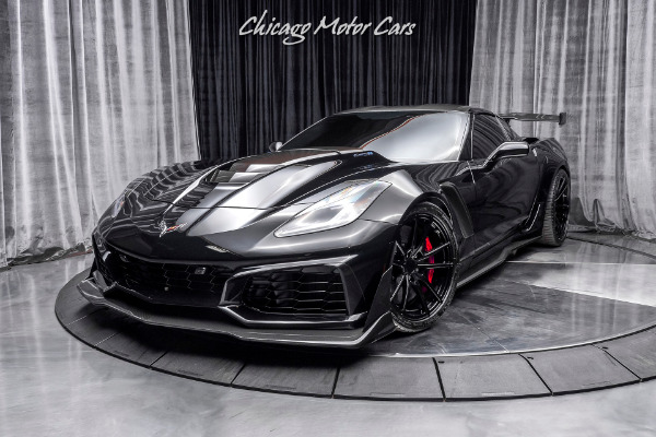 Used 2019 Chevrolet Corvette ZR1 3ZR Coupe ZTK PKG! AKRAPOVIC EXHAUST! STRASSE WHEELS! for sale Sold at Chicago Motor Cars in West Chicago IL 60185 2