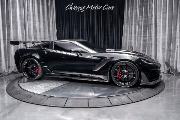 Used 2019 Chevrolet Corvette ZR1 3ZR Coupe ZTK PKG! AKRAPOVIC EXHAUST! STRASSE WHEELS! for sale Sold at Chicago Motor Cars in West Chicago IL 60185 6