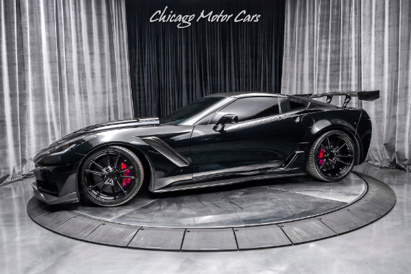 Used 2019 Chevrolet Corvette ZR1 3ZR Coupe ZTK PKG! AKRAPOVIC EXHAUST! STRASSE WHEELS! for sale Sold at Chicago Motor Cars in West Chicago IL 60185 1