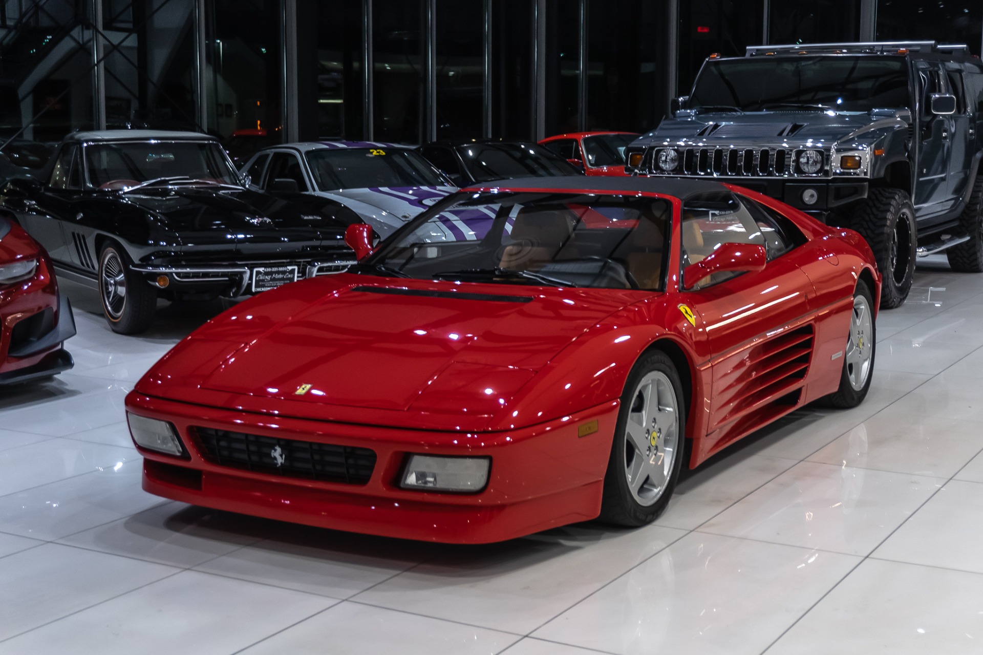 Used-1990-Ferrari-348-TS-GATED-5--SPEED-JUST-SERVICED-LOW-MILES