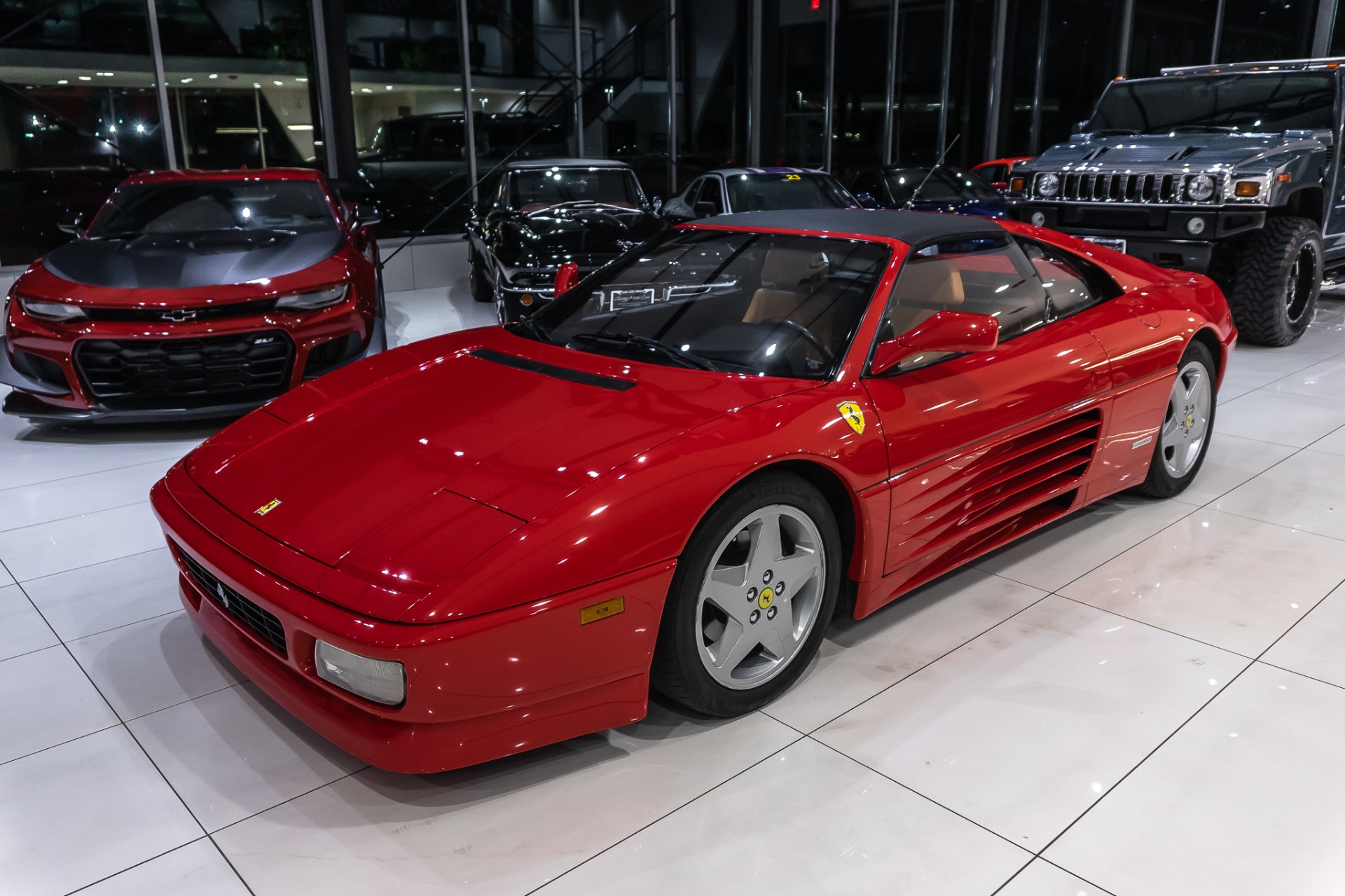 Used-1990-Ferrari-348-TS-GATED-5--SPEED-JUST-SERVICED-LOW-MILES