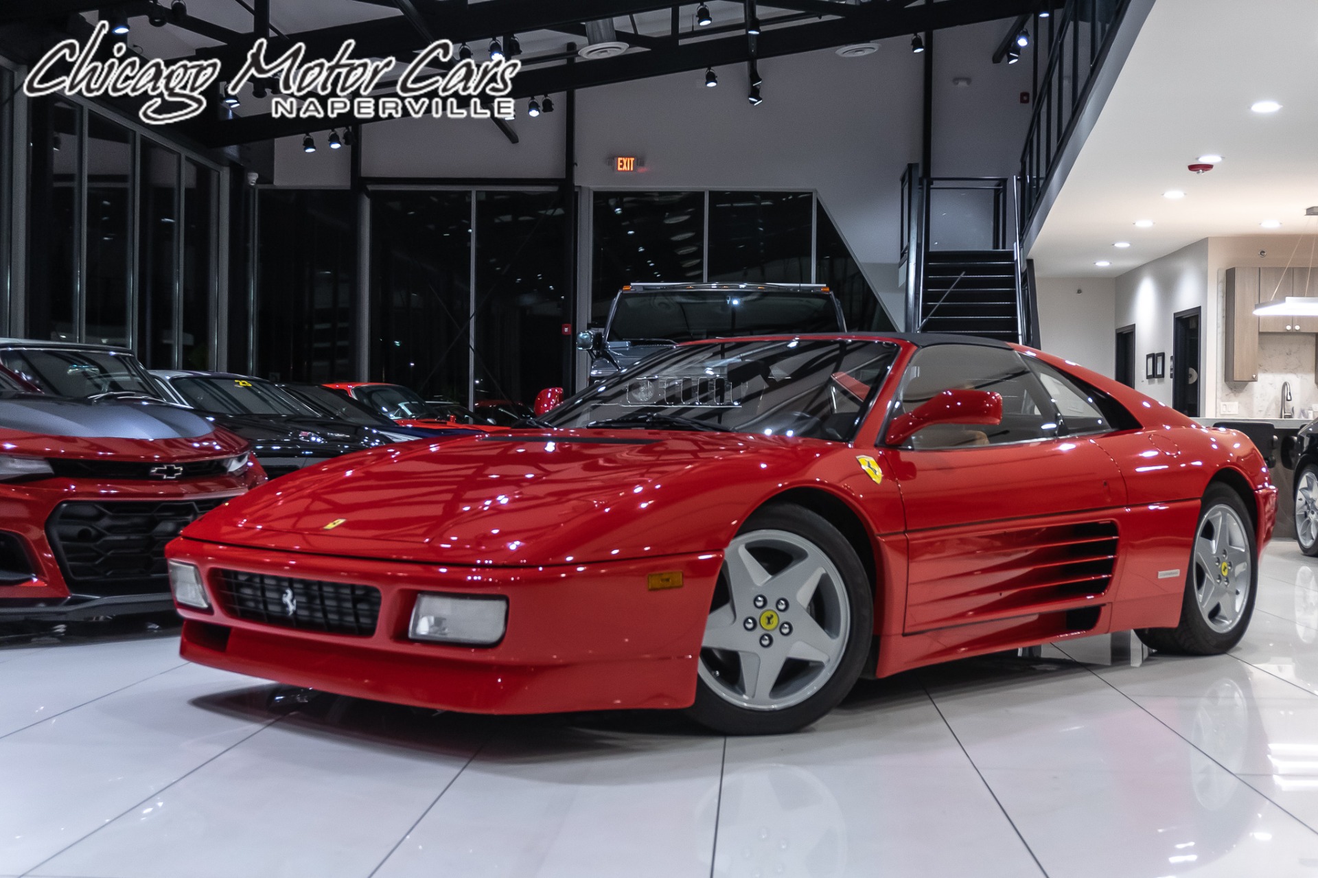 Used-1990-Ferrari-348-TS-GATED-5--SPEED-JUST-SERVICED-LOW-MILES