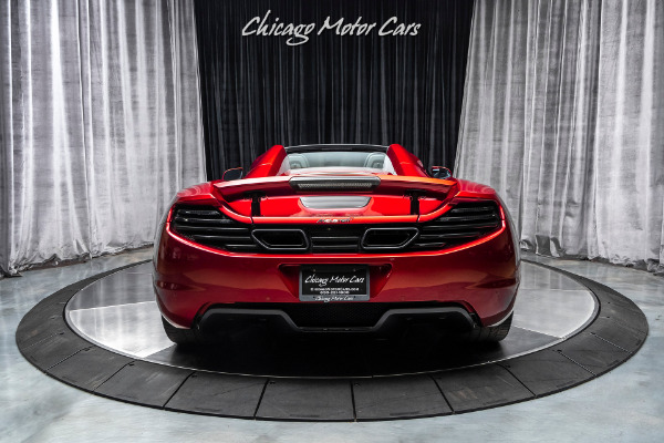 Used 2014 McLaren MP4-12C Spider Original MSRP $306k+ VOLCANO RED ELITE! Serviced LOADED w/OPTIONS! for sale Sold at Chicago Motor Cars in West Chicago IL 60185 6