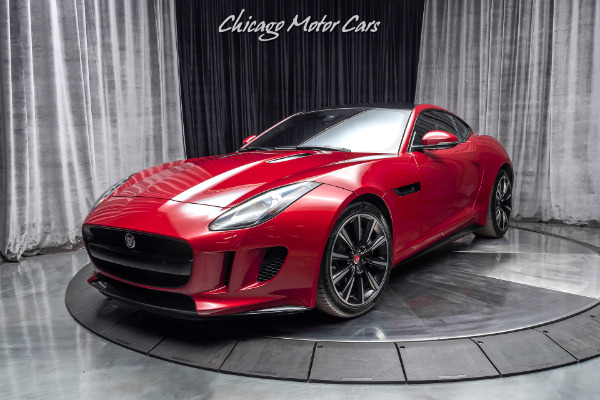 Used 2017 Jaguar F-TYPE Premium-VISION PKG-Only 22K Miles! ITALIAN RACING RED for sale Sold at Chicago Motor Cars in West Chicago IL 60185 2