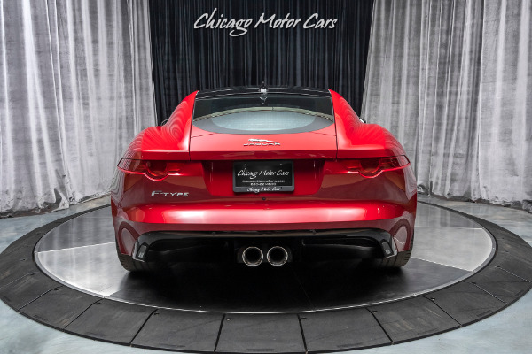 Used 2017 Jaguar F-TYPE Premium-VISION PKG-Only 22K Miles! ITALIAN RACING RED for sale Sold at Chicago Motor Cars in West Chicago IL 60185 4