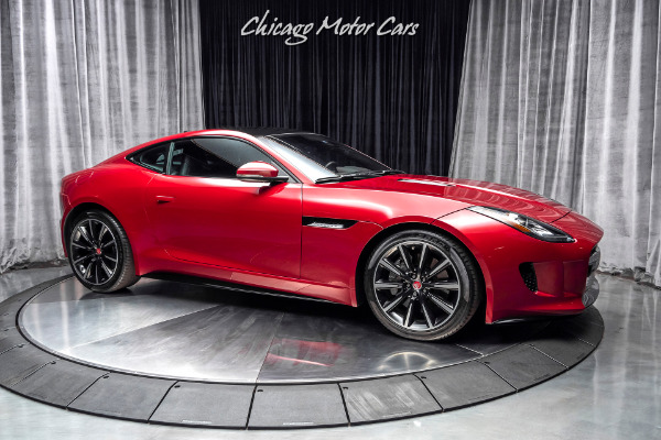 Used-2017-Jaguar-F-TYPE-Premium-VISION-PKG-Only-22K-Miles-ITALIAN-RACING-RED