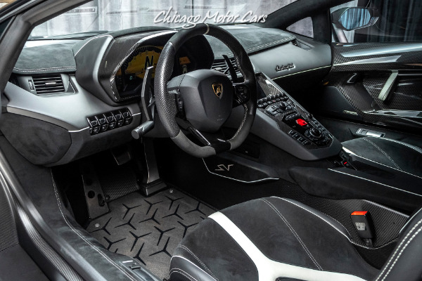 Used 2016 Lamborghini Aventador LP750-4 SV MSRP $536K+ MATTE BLACK! CARBON LOADED! Gintani Exhaust! for sale Sold at Chicago Motor Cars in West Chicago IL 60185 4