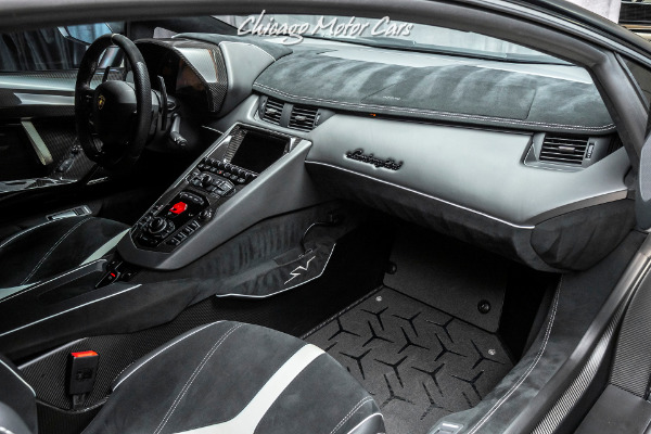 Used 2016 Lamborghini Aventador LP750-4 SV MSRP $536K+ MATTE BLACK! CARBON LOADED! Gintani Exhaust! for sale Sold at Chicago Motor Cars in West Chicago IL 60185 6