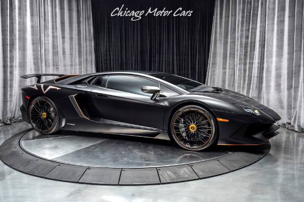 Used-2016-Lamborghini-Aventador-LP750-4-SV-MSRP-536K-MATTE-BLACK-CARBON-LOADED-Capristo-K40-Radar