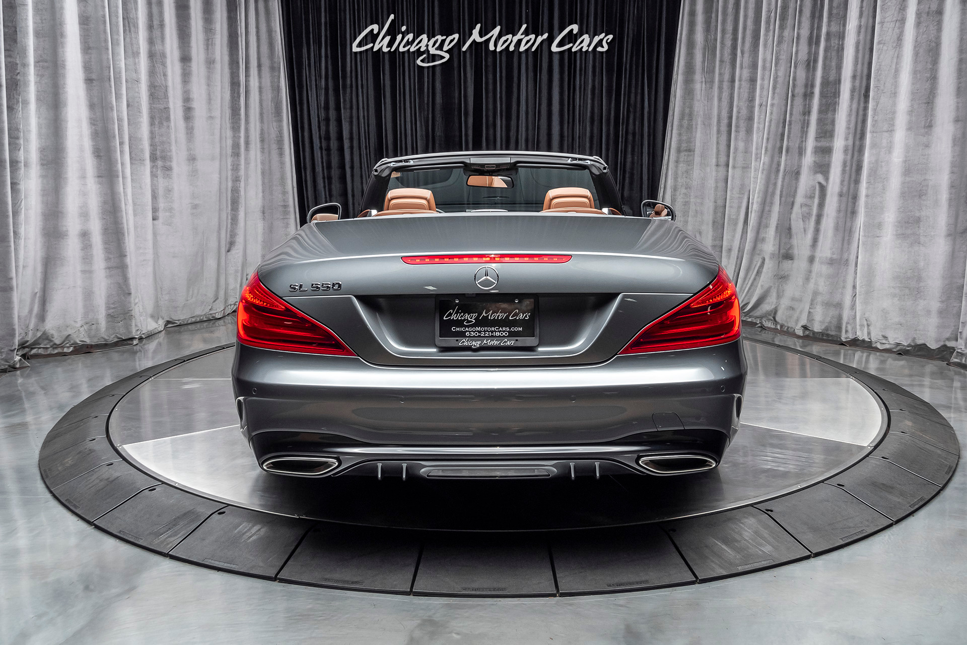 Used-2020-Mercedes-Benz-SL550-Convertible-Premium-Package-ONLY-200-Miles-Pristine