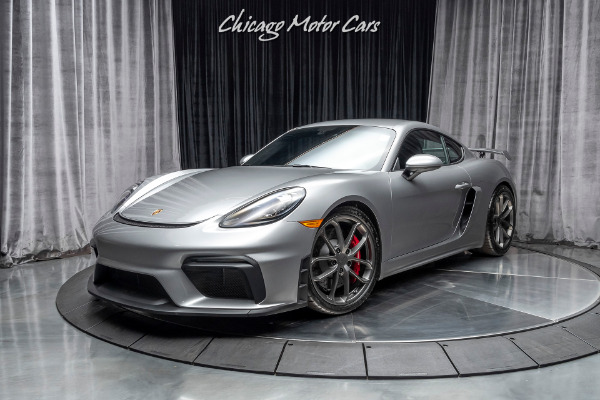 Used 2020 Porsche 718 Cayman GT4 Only 189 Miles! Manual! BRAND NEW! Carbon Fiber! for sale Sold at Chicago Motor Cars in West Chicago IL 60185 2