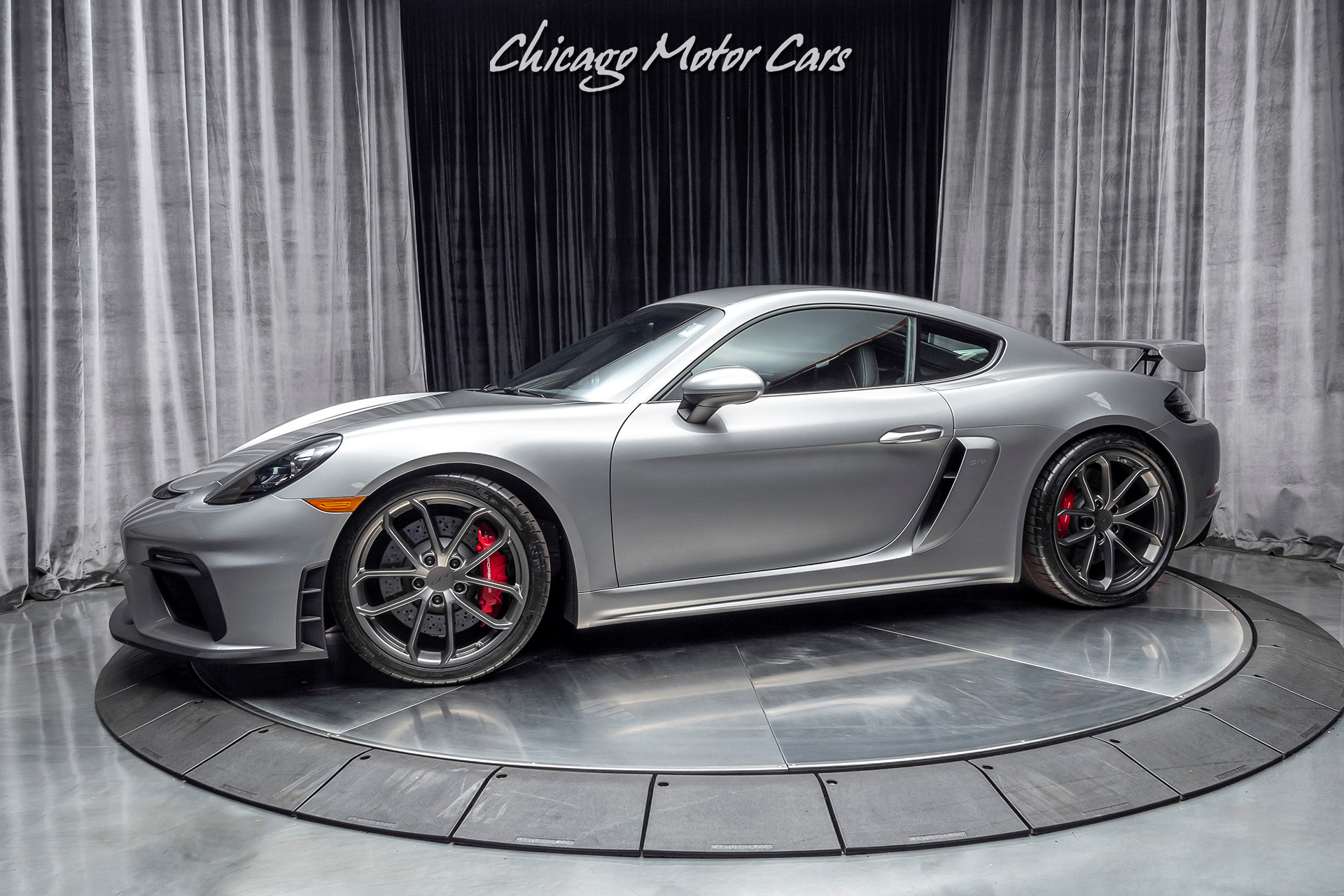 Used Porsche 718 Cayman Gt4 Only 1 Miles Manual Brand New Carbon Fiber For Sale Special Pricing Chicago Motor Cars Stock a