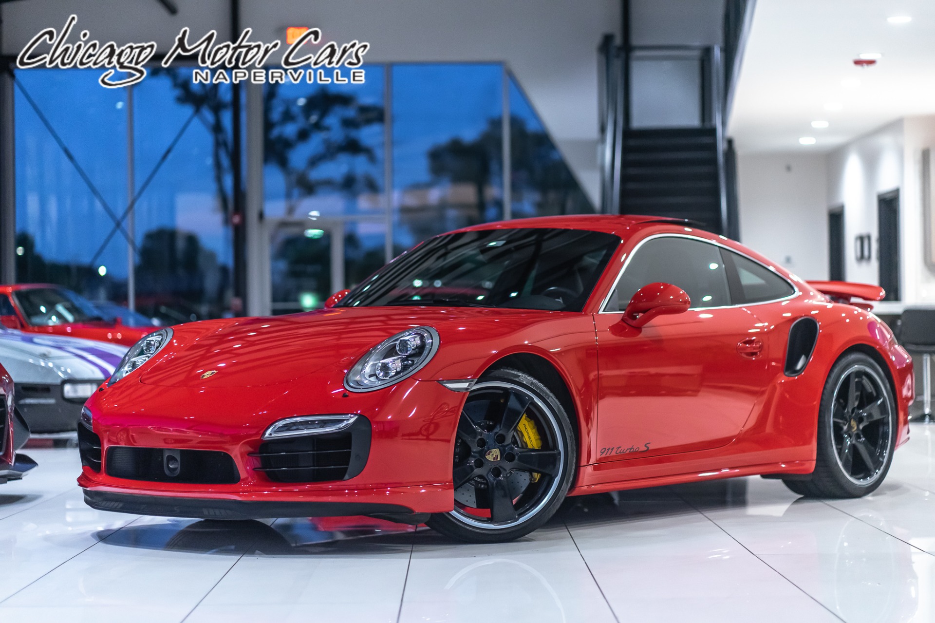 Used 2015 Porsche 911 Turbo S Premium Pkg Plus Burmester Loaded $225k+  MSRP!! For Sale (Special Pricing) | Chicago Motor Cars Stock #17375