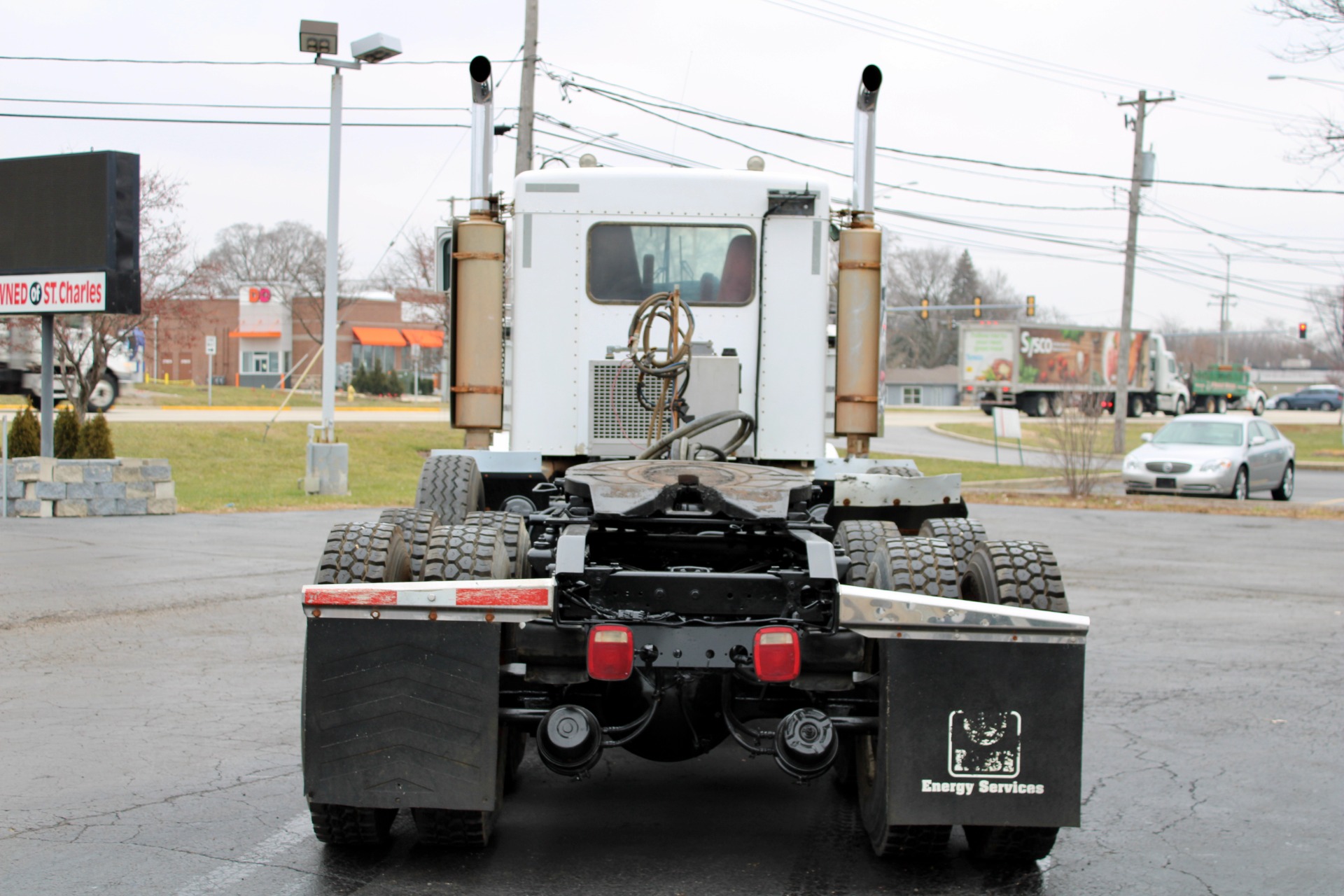 Used-2005-Kenworth-W900B-Tri-Axle-Day-Cab---Cummins-ISX---STEERABLE-3RD-AXLE