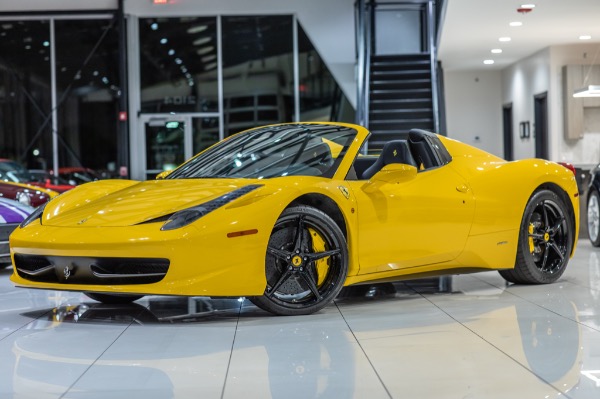 Used 2013 Ferrari 458 Spider - Original MSRP $333k+ Loaded! CARBON FIBER RACING PACKAGE! for sale Sold at Chicago Motor Cars in West Chicago IL 60185 2