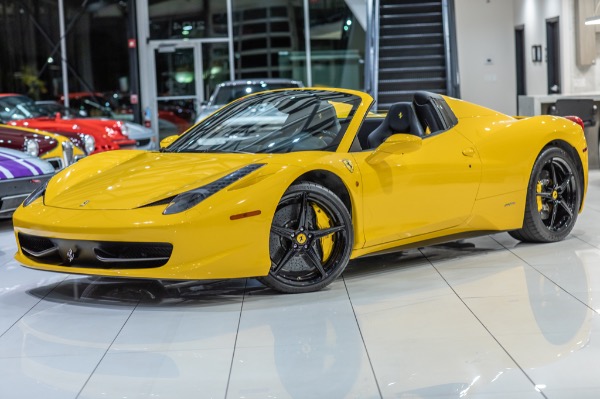 Used 2013 Ferrari 458 Spider - Original MSRP $333k+ Loaded! CARBON FIBER RACING PACKAGE! for sale Sold at Chicago Motor Cars in West Chicago IL 60185 3