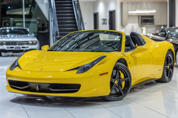Used 2013 Ferrari 458 Spider - Original MSRP $333k+ Loaded! CARBON FIBER RACING PACKAGE! for sale Sold at Chicago Motor Cars in West Chicago IL 60185 4