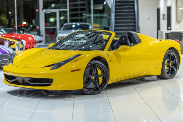 Used 2013 Ferrari 458 Spider - Original MSRP $333k+ Loaded! CARBON FIBER RACING PACKAGE! for sale Sold at Chicago Motor Cars in West Chicago IL 60185 6