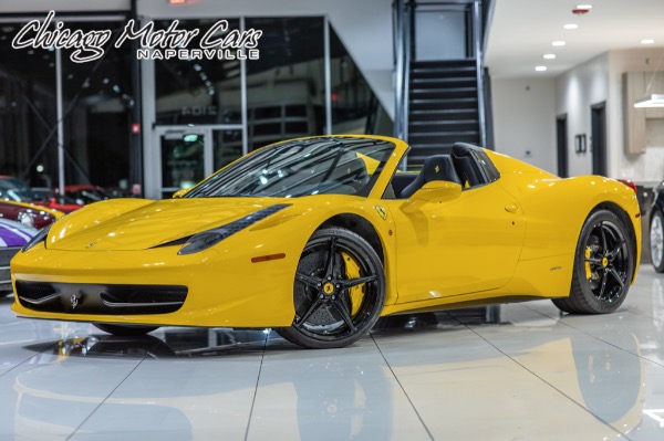 Used 2013 Ferrari 458 Spider - Original MSRP $333k+ Loaded! CARBON FIBER RACING PACKAGE! for sale Sold at Chicago Motor Cars in West Chicago IL 60185 1