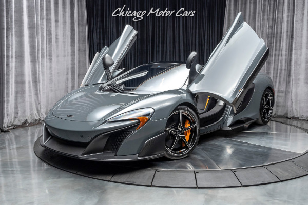Used 2016 McLaren 675LT Spider Carbon Exterior Upgrade Pack! LOW Miles! McLaren Special Chicane Grey Paint for sale Sold at Chicago Motor Cars in West Chicago IL 60185 4