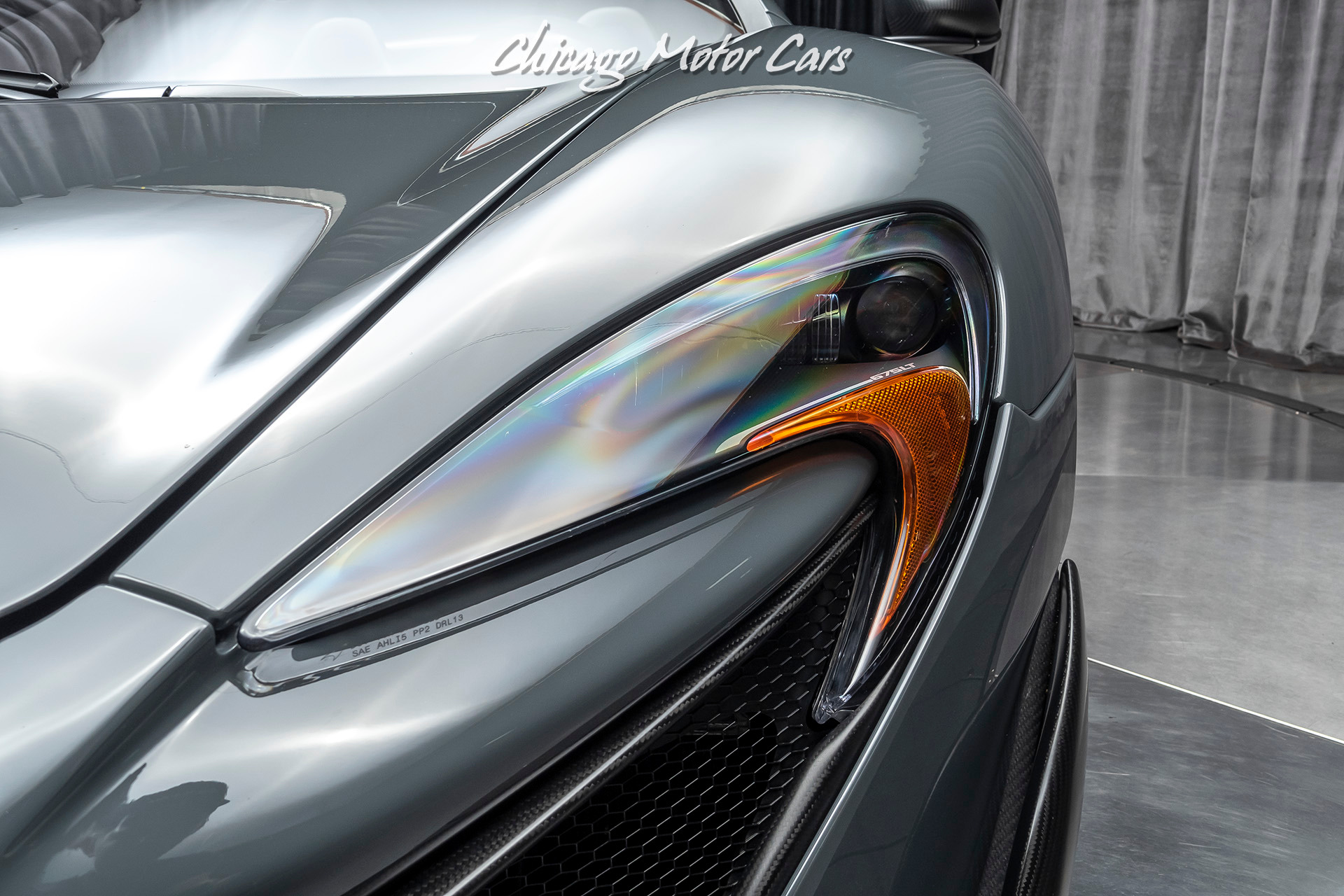 Used-2016-McLaren-675LT-Spider-Carbon-Exterior-Upgrade-Pack-LOW-Miles-McLaren-Special-Chicane-Grey-Paint