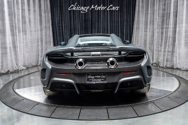 Used-2016-McLaren-675LT-Spider-Carbon-Exterior-Upgrade-Pack-LOW-Miles-McLaren-Special-Chicane-Grey-Paint