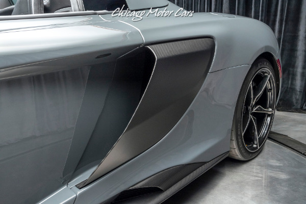 Used-2016-McLaren-675LT-Spider-Carbon-Exterior-Upgrade-Pack-LOW-Miles-McLaren-Special-Chicane-Grey-Paint