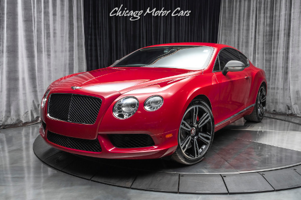Used 2013 Bentley Continental GT V8 Coupe Mulliner Package! RARE Dragon Red! for sale Sold at Chicago Motor Cars in West Chicago IL 60185 2
