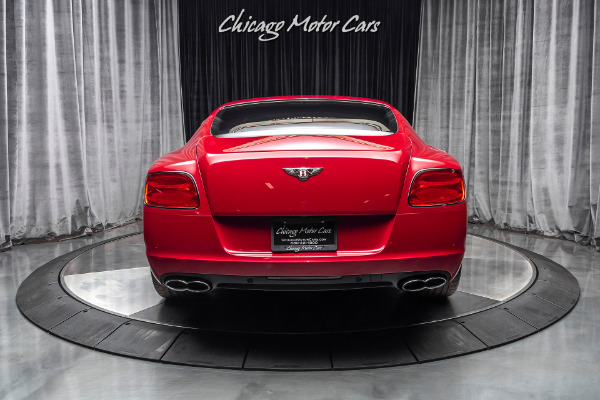 Used 2013 Bentley Continental GT V8 Coupe Mulliner Package! RARE Dragon Red! for sale Sold at Chicago Motor Cars in West Chicago IL 60185 4