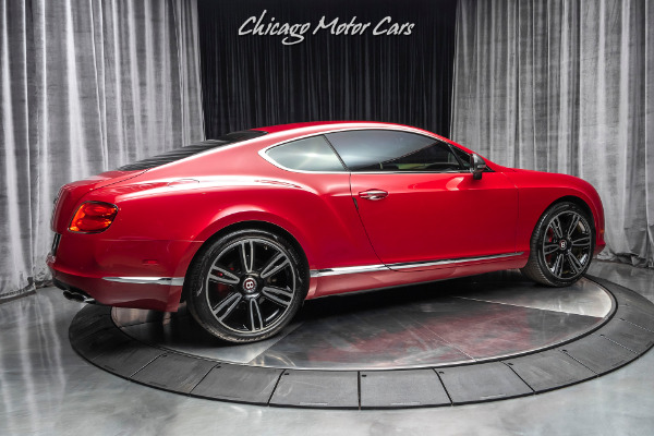 Used 2013 Bentley Continental GT V8 Coupe Mulliner Package! RARE Dragon Red! for sale Sold at Chicago Motor Cars in West Chicago IL 60185 5