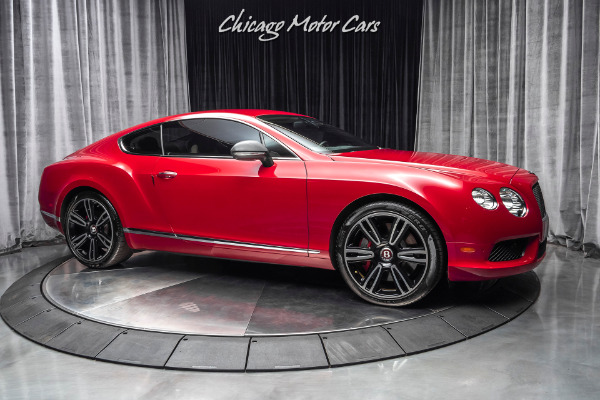 Used 2013 Bentley Continental GT V8 Coupe Mulliner Package! RARE Dragon Red! for sale Sold at Chicago Motor Cars in West Chicago IL 60185 6