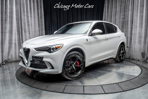 Used 2019 Alfa Romeo Stelvio Quadrifoglio SUV Original MSRP $84,640+ ONLY 4K MILES! for sale Sold at Chicago Motor Cars in West Chicago IL 60185 2